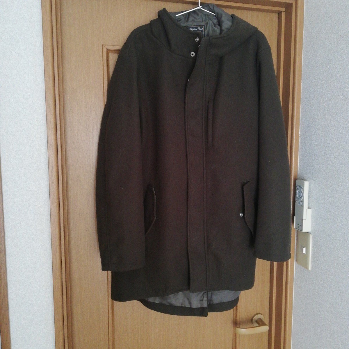 バックナンバー メルトンモッズコート オリーブ XL ジャケットアウター BACK NUMBER Right-on 緑拍卖