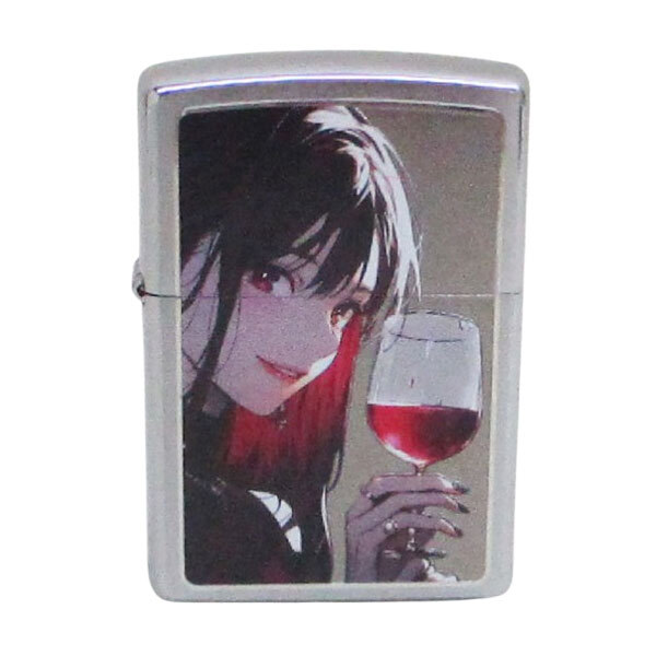 ジッポー ドリンキング ガール お酒を飲む女性シリーズ Drinking Girl SO-KA&ギフトボックスセット(オイル+フリント+BOX)/送料無料拍卖