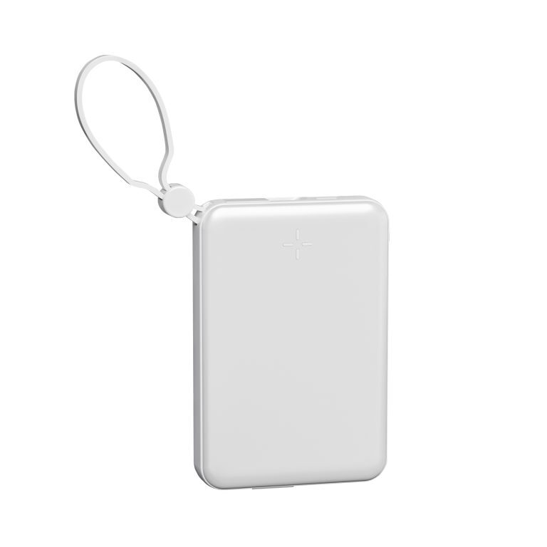 モバイルバッテリー ケーブル一体型 PD20W急速充電対応 ホワイト HIDISC HD4-MBTC10W2CPD20WH/3312/送料無料メール便 箱を畳んで発送拍卖