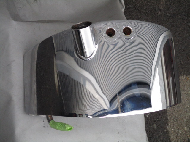 ■送料負担■TC88ソフティル純正クロームOILタンク/程度良好拍卖