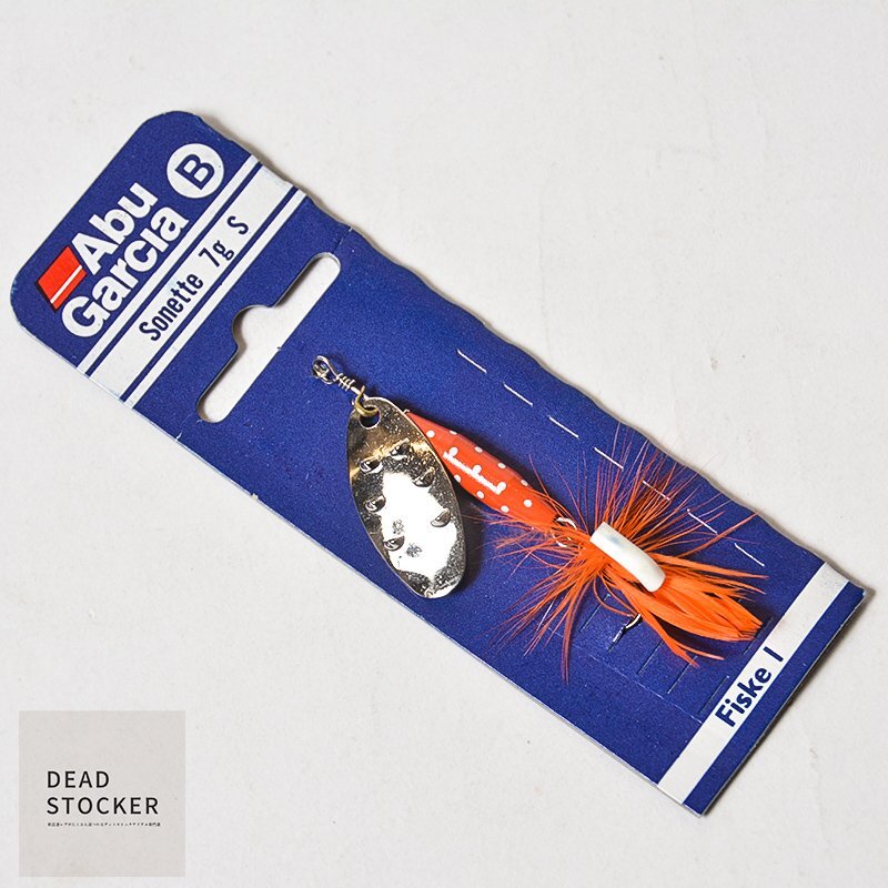 【新品未使用】 Abu Garcia ゾネット Sonette 7g S Fiske I スウェーデン製 オールド スピナー 19-13153 トラウト ルアー拍卖