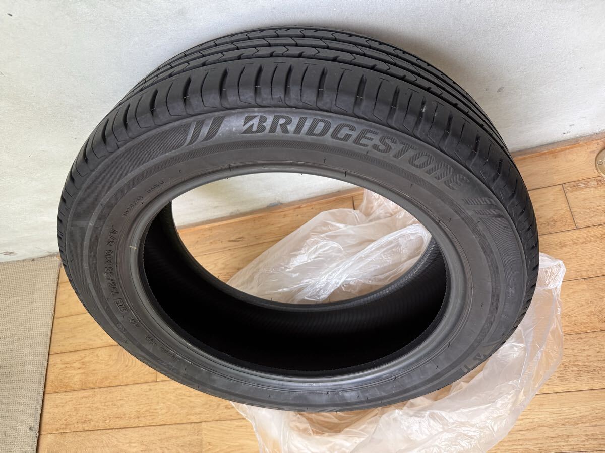 美中古!バリ溝!ブリヂストン!エコピア!195/55/16!一本!19年製!フリード拍卖