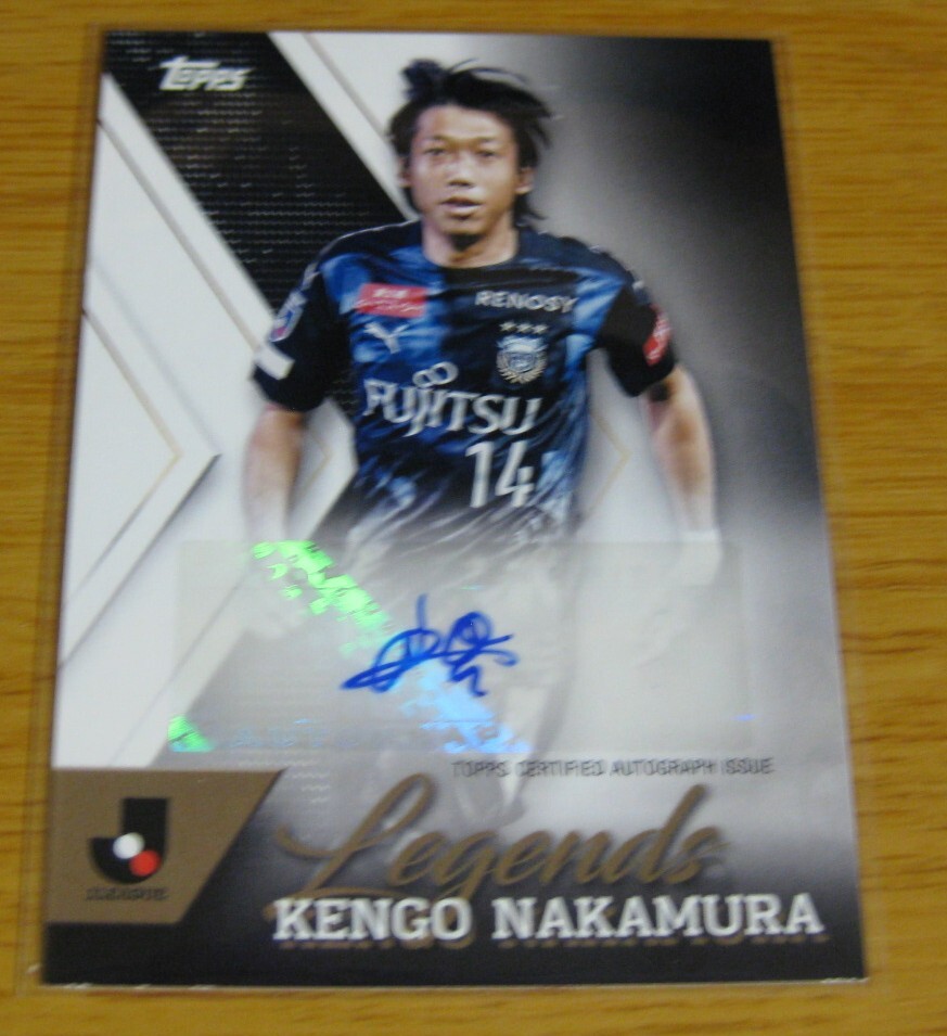 ◇Topps Jリーグ 2024【中村憲剛】直筆サインカード ◇川崎フロンターレ拍卖
