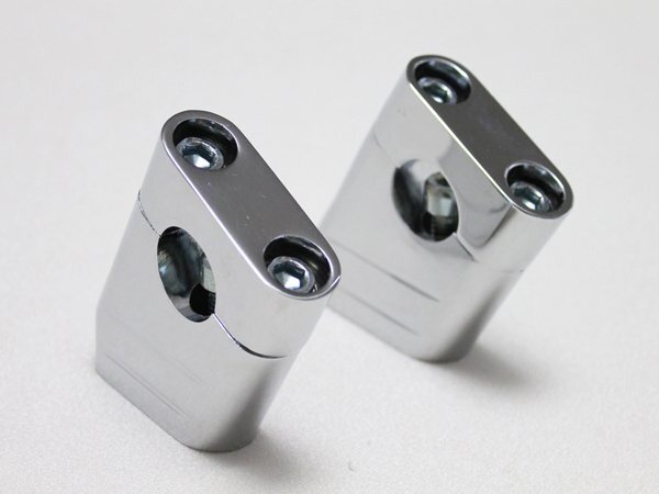 送料格安 国産用22.2mm ハンドルポスト メッキ XJR1300 XJR400 XJR1200 FZ400 ジール ハンドルクランプ拍卖