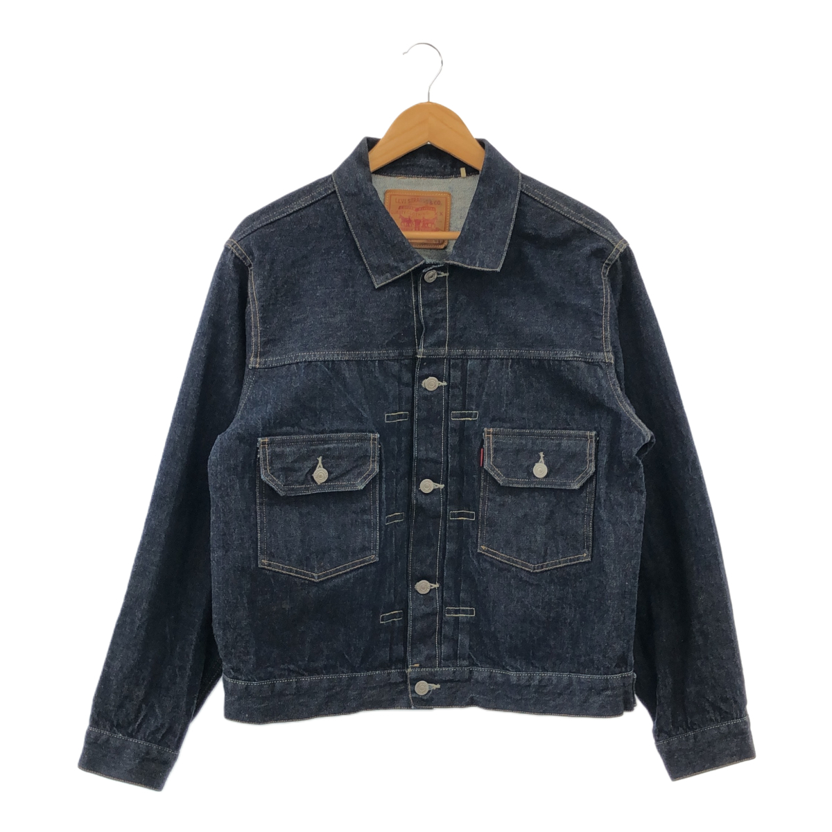 ◎中古品◎ LEVI'S VINTAGE 507XX 2nd 1953モデル サイズ44 リーバイス セカンド 復刻 VINTAGE デニムジャケット tsuMS97281COS拍卖