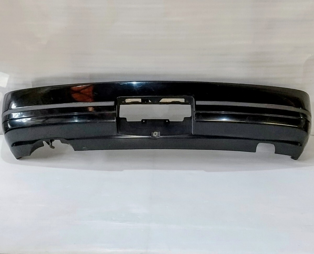 NISSAN 日産 純正 RPS13 180SX 前期 リアバンパー ブラック 黒 バンパー レインホース付 要再塗装 無事故車外し拍卖