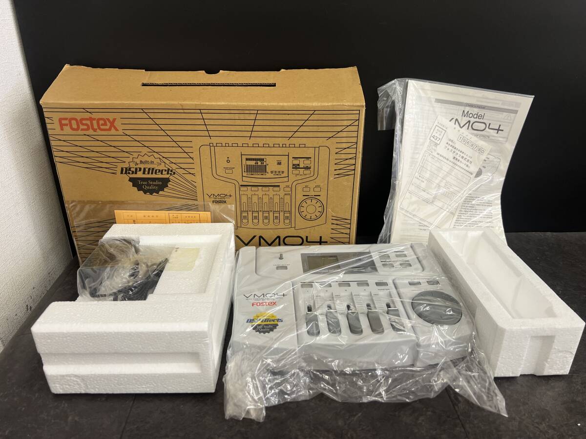 CT11420 Fostex VM04 4チャンネルデジタルミキサー 未使用?拍卖