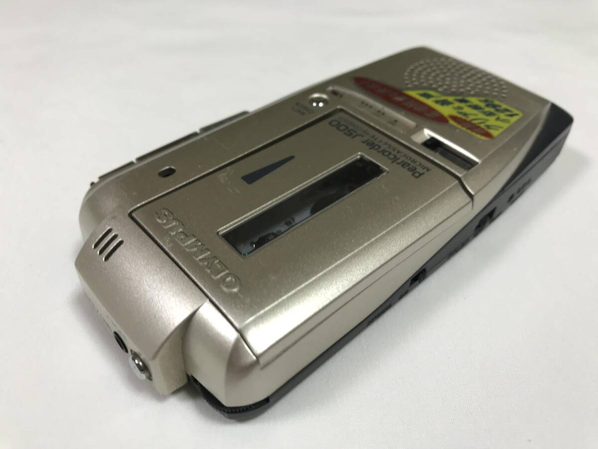 OLYMPUS マイクロカセットテープレコーダー パールコーダーJ500_Y279K51144_現状品拍卖