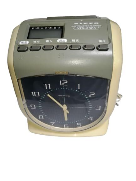 ニッポー 電子タイムレコーダー NTR-2500_Y277K51136_現状品拍卖