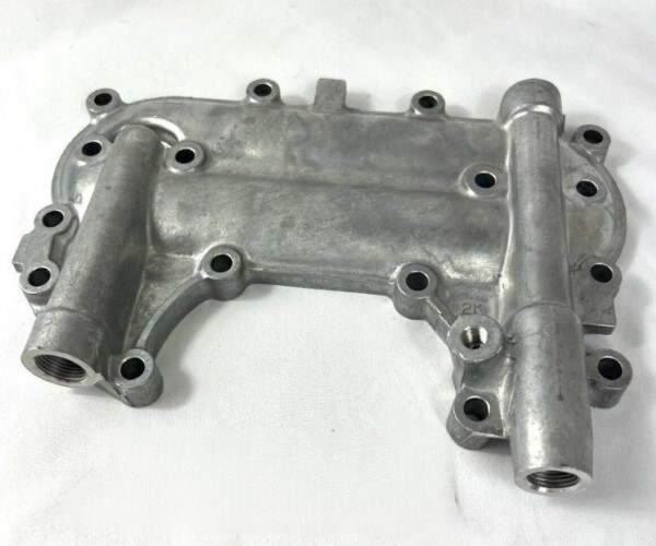 トヨタ 純正 ランドクルーザー バン オイルクーラ カバー Cover Oil Cooler 15721-66010 TOYOTA 未使用 LEXUS Genuine JDM メーカー純正品拍卖