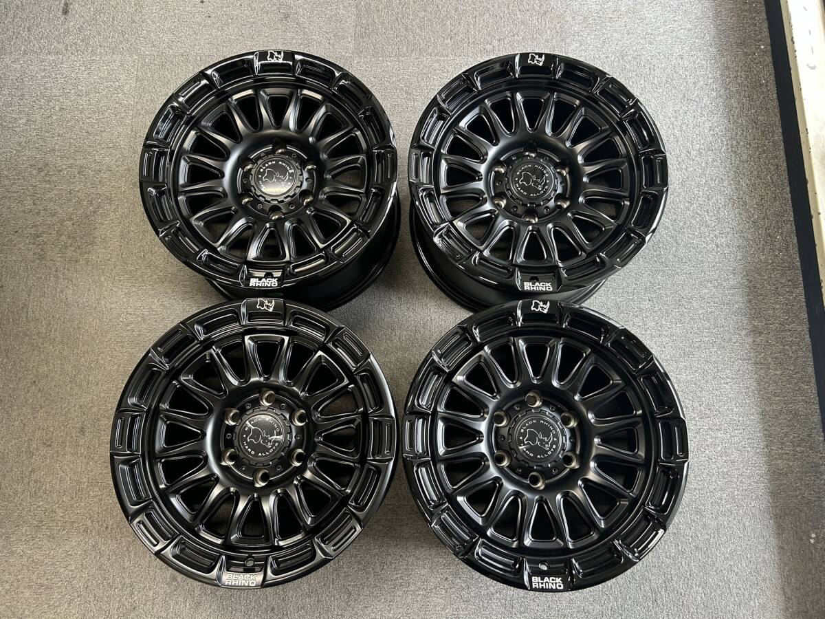 BLACK RHINO ブラックライノ 2025年 Newモデル BR025 RIVAL 17インチ 4本セット ハイラックス、プラド、FJクルーザー、トライトン 等 拍卖