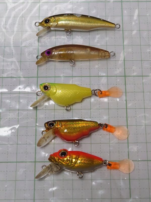 N3497)  ラピッド 45SP アイルゴビィ アイルキリフィッシュ ルイスクリーク ミノー アンレーズ デュエル ケンクラフト 管釣り拍卖