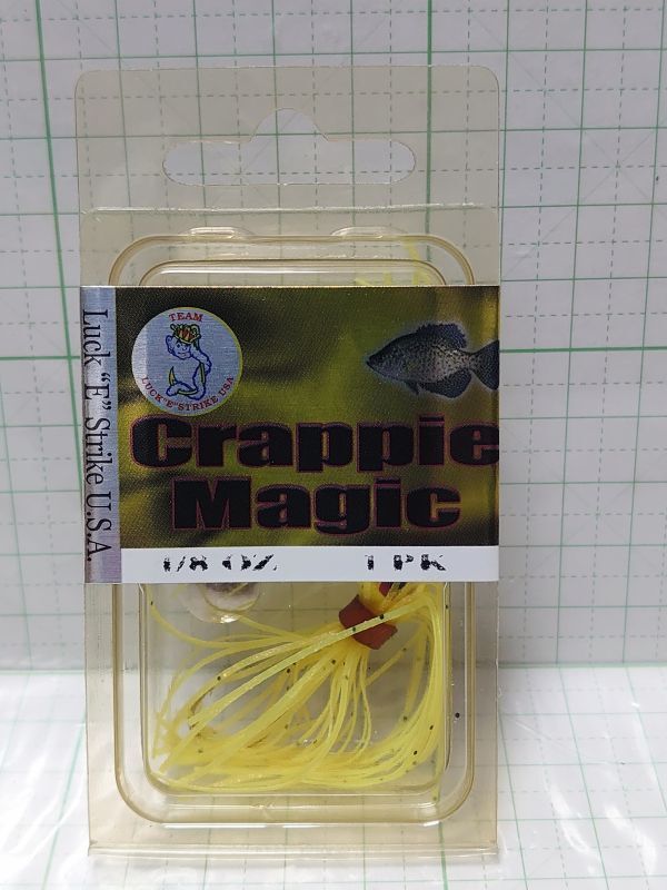 N3501) 未開封 クラッピーマジック スピナーベイト ラッキーストライク オールド 希少 レア拍卖