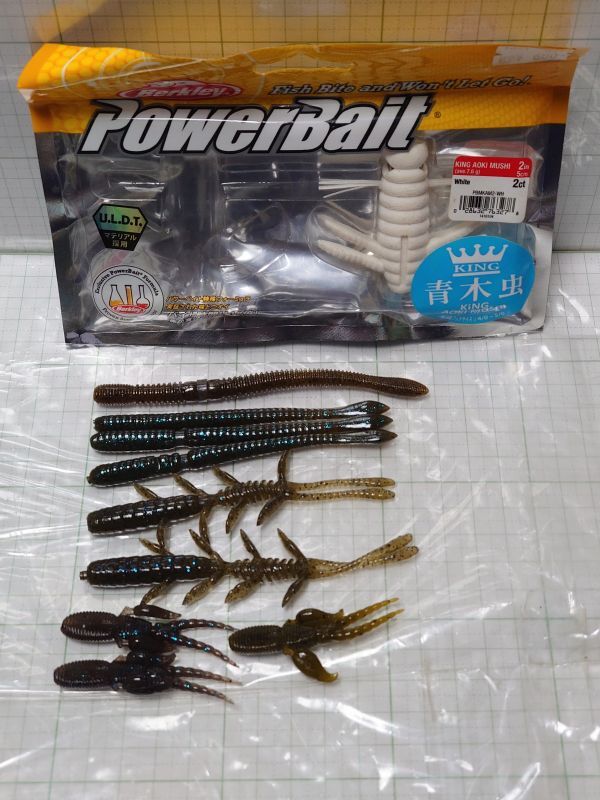 N3515) キング青木虫 ディトレーター トルキーストレート シザーコーム バークレイ ゲーリーヤマモト ジャッカル ディスタイル拍卖