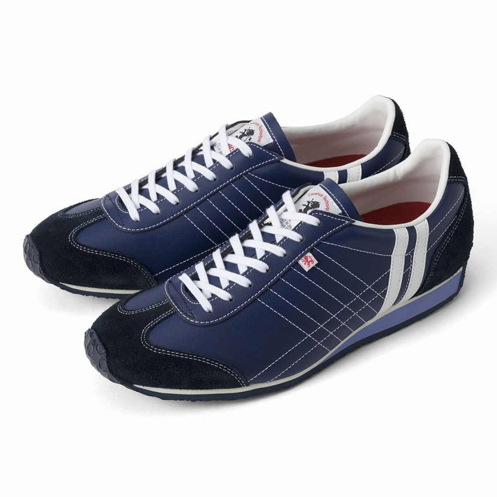 日本製 スニーカー パトリック IRIS CW-NVY アイリス ネイビー 42 26.5cm(目安)拍卖