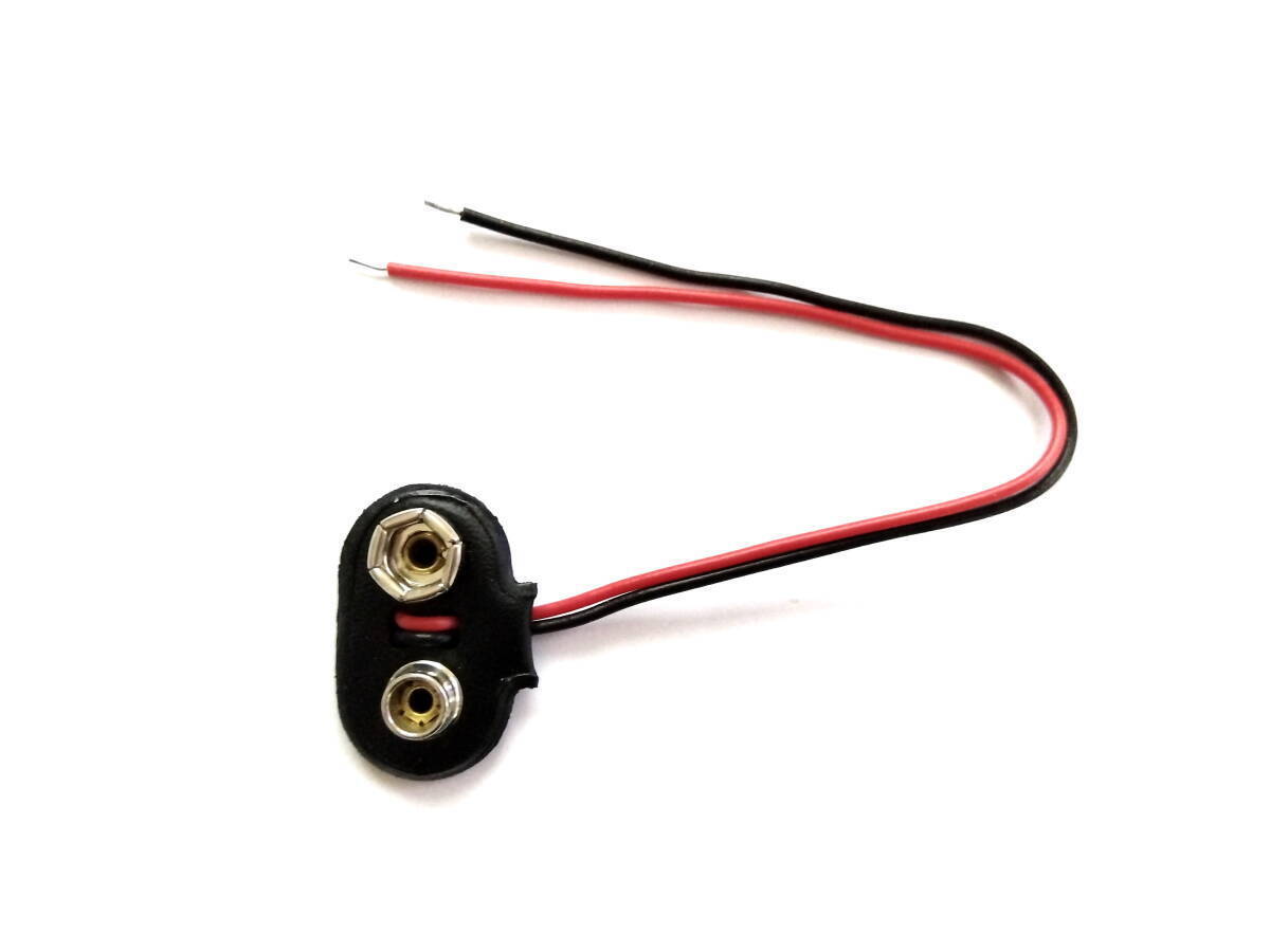 新品 未使用◆バッテリースナップ T型 9V 電池 006P BOSS エフェクターの補修に ボス ◆アクティブPU EQの補修 EMG FGI拍卖