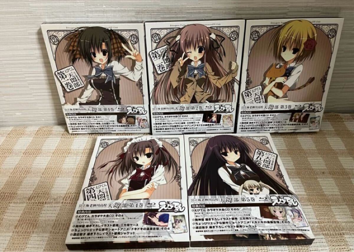 えびてん 公立海老栖川高校天悶部 初回全5巻セット Blu-ray 即決 送料無料拍卖