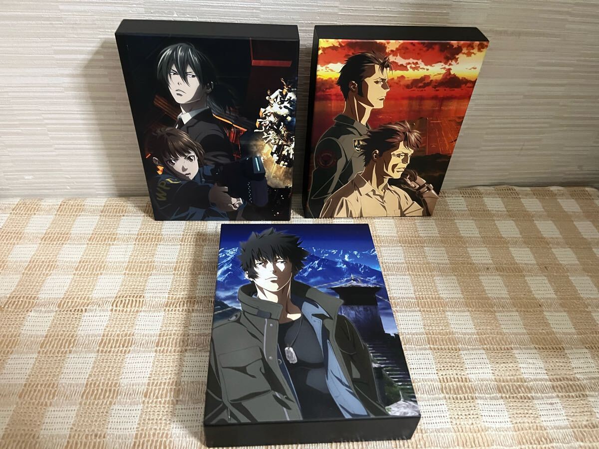 PSYCHO-PASS サイコパス Sinners of the System 初回全3巻セット Blu-ray 即決 送料無料拍卖