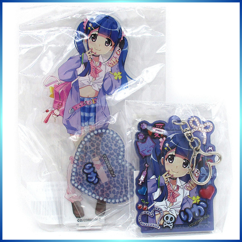 ひぐらしのなく頃に 卒 WEBくじ アクリルスタンド アクリルキーホルダー ◆ 古手梨花 りか きゅんかわ ぎゃるず! / 2点拍卖