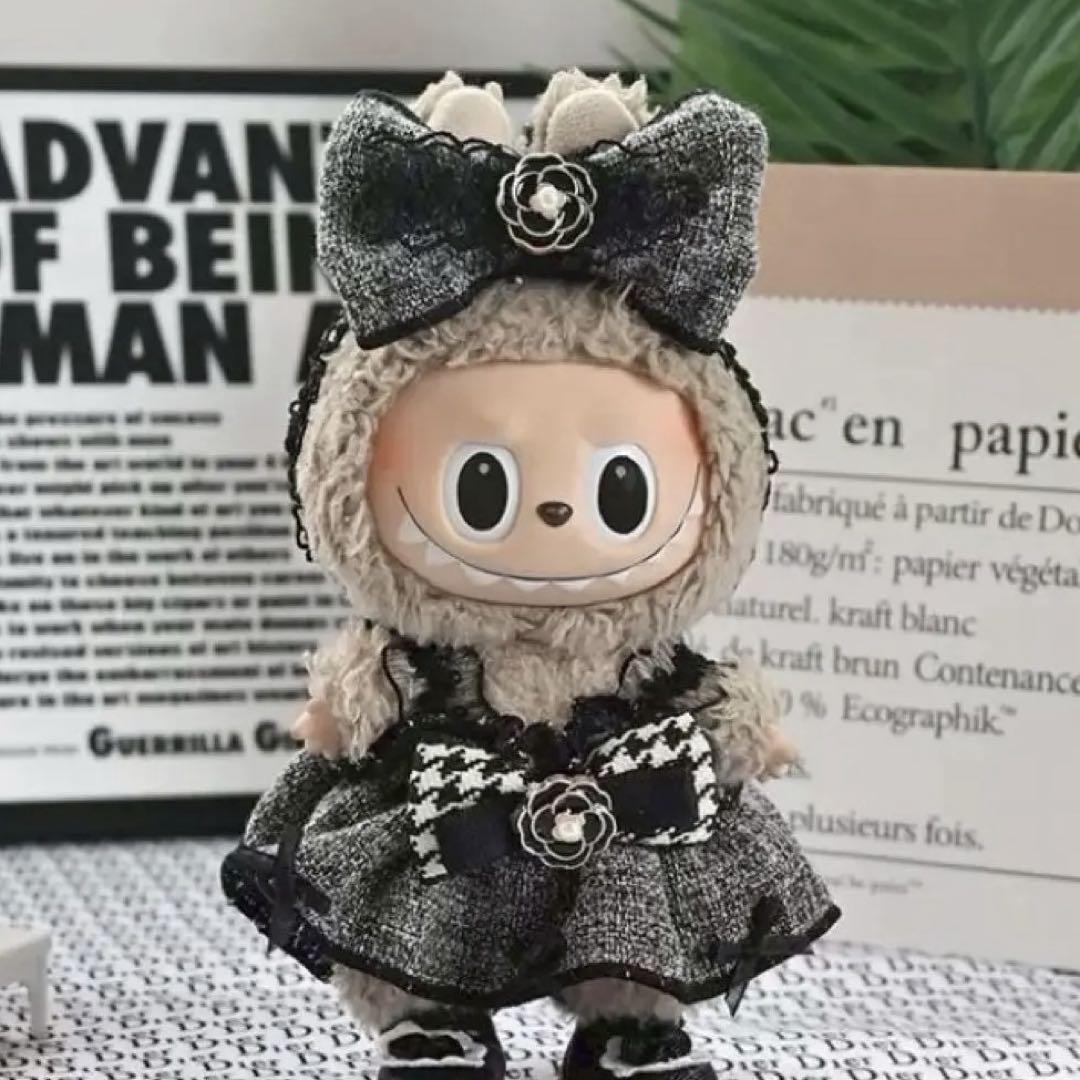 LABUBU ラブブ 洋服 ワンピース リボン 着せ替え 大人気 女の子 セット拍卖