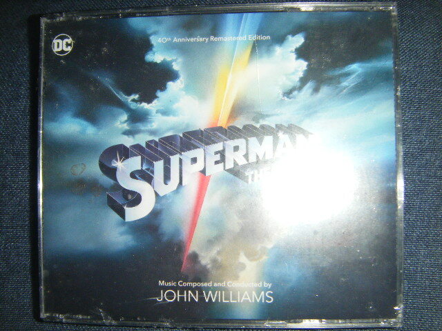 廃盤世界限定5000枚!スーパーマン オリジナルサウンドトラック拡張盤 CD3枚組 ジョン・ウィリアムズ拍卖