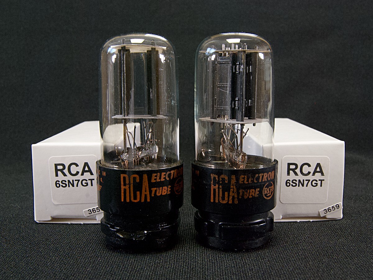 ♪♪RCA 6SN7GTB NOS品ペア #3658、米RCA♪♪拍卖