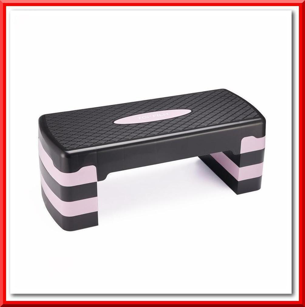 【新品】ステップ台 フィットネス 折りたたみ 4段 踏み台 昇降運動(ローズミスト)拍卖