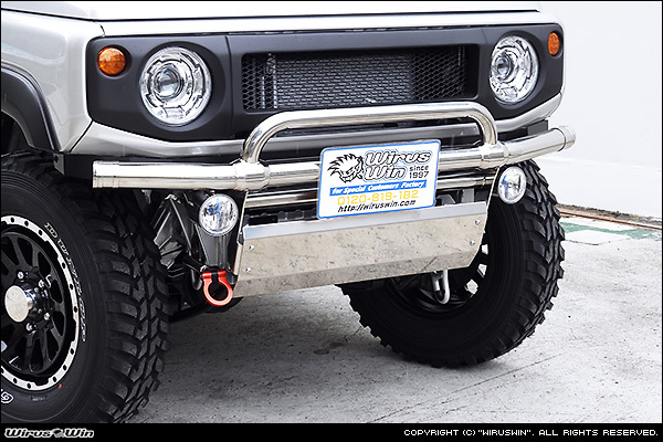 スズキ ジムニーJB64、JB74、JC74用パイプバンパーフォグランプ対応(猪狩りタイプ)拍卖