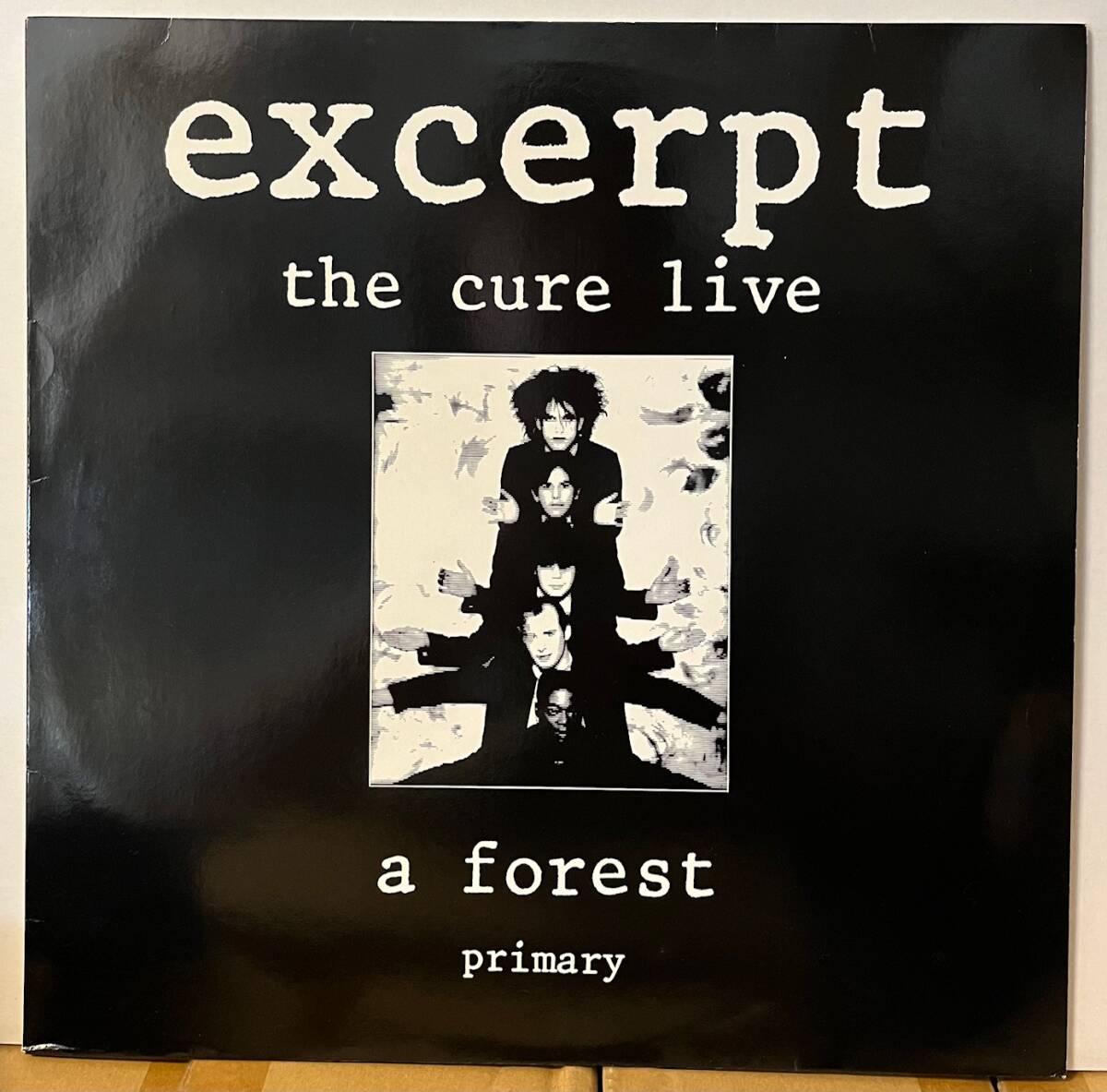 盤良好 excerpt the cure live a forest 12インチ 西ドイツ盤 881 448-1拍卖