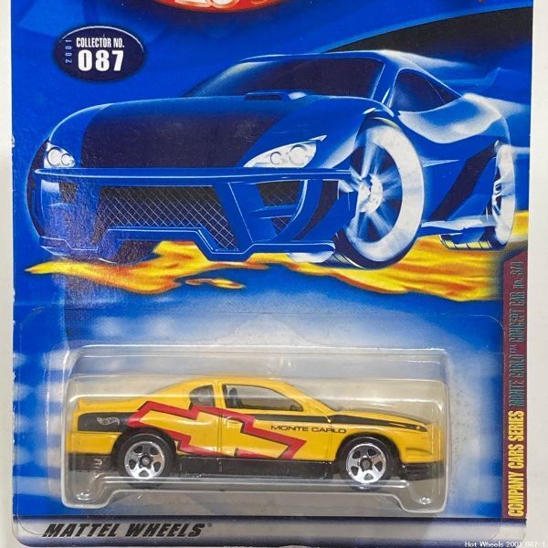 【未開封/送料230円】Hot Wheels 2001 No.87 MONTE CARLO CONCEPT CAR/ホットウィール モンテカルロコンセプトカー HTW2205-87 2/2拍卖