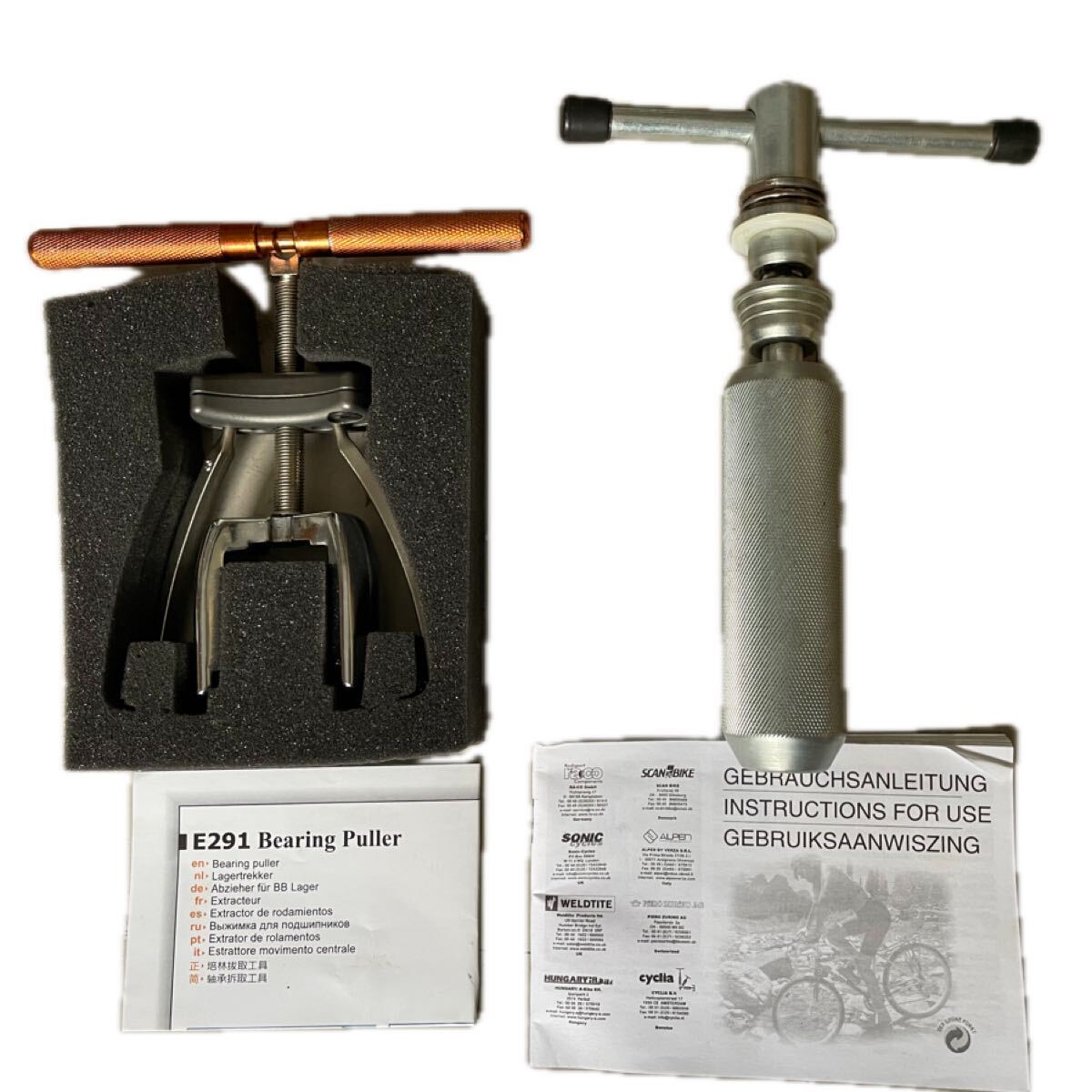 Campagnolo カンパニョーロ ウルトラトルク ベアリング 工具 セット プラー 圧入れ 中古拍卖