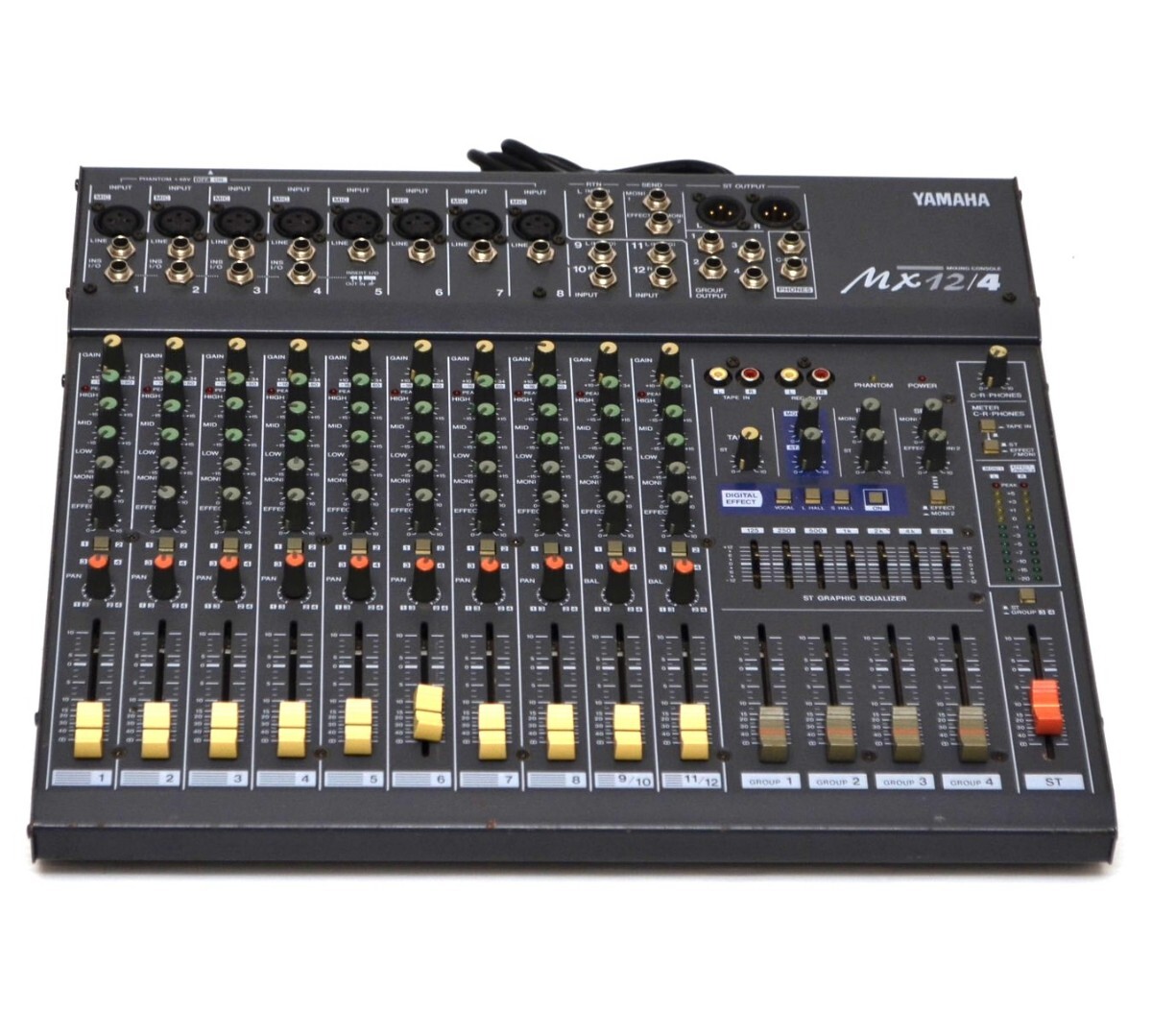 【入手困難/極上美品】YAMAHA ヤマハ MX12/4 MIXING CONSOLE ミキシング コンソール 12ch アナログミキサー PA機器 MX12/6 の兄弟機拍卖