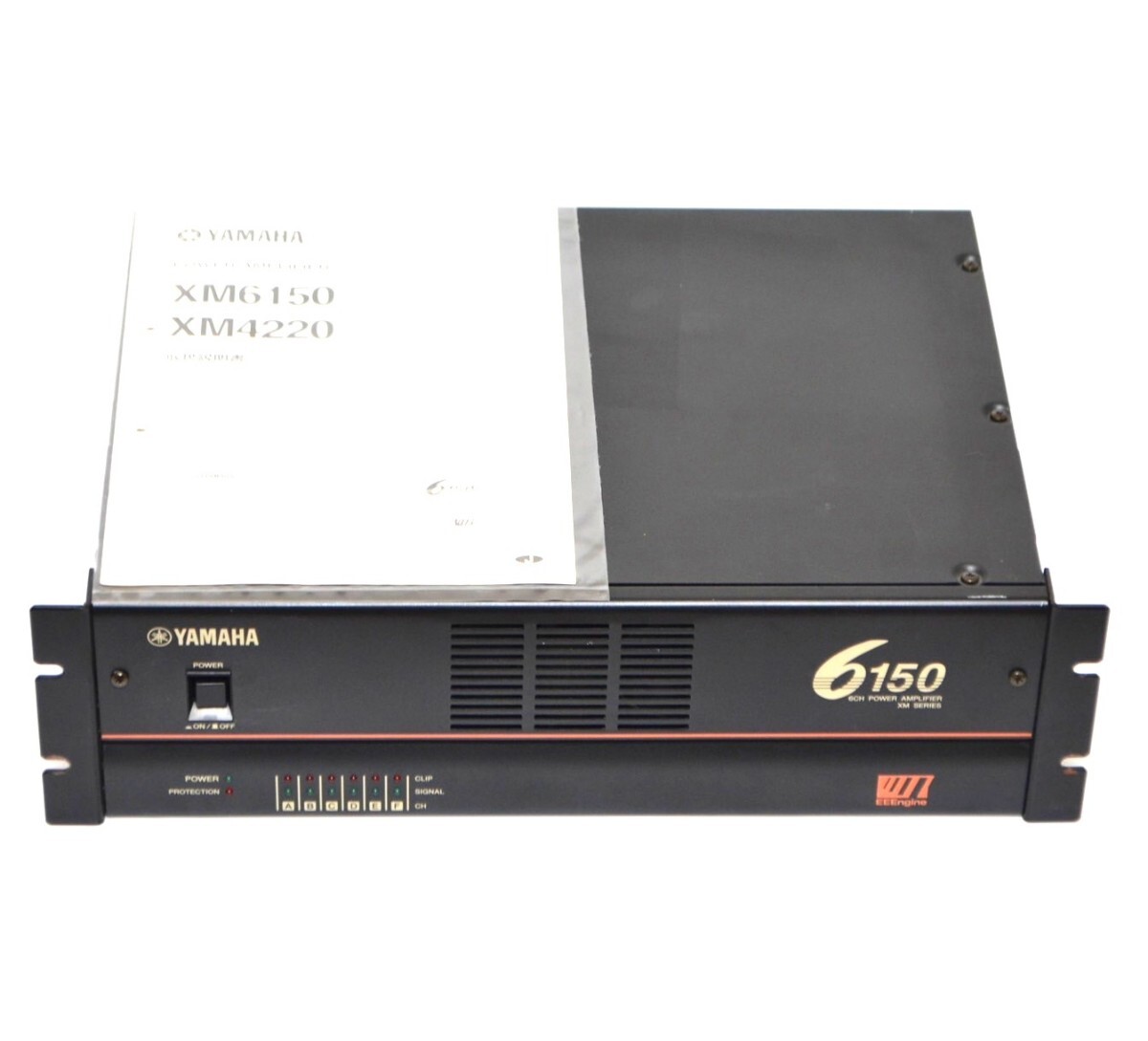 【入手困難/取扱説明書原本】YAMAHA ヤマハ XM6150 6CH POWER AMPLIFIER XM SERIES パワーアンプ EEEngine 音響機器 XM4220 の兄弟機拍卖