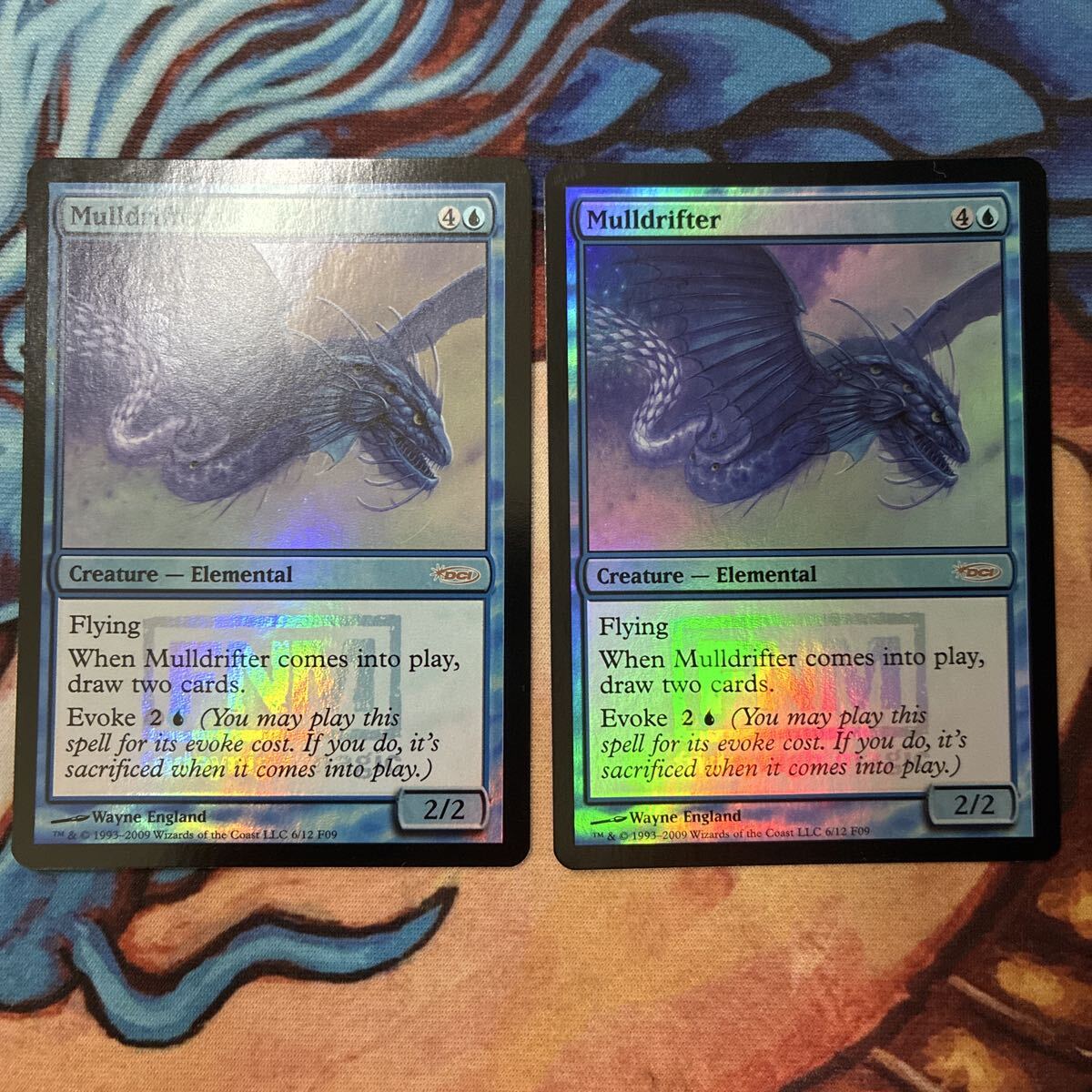MTG マジックザギャザリング FNM プロモ foil 熟考漂い/Mulldrifter 2枚セット拍卖
