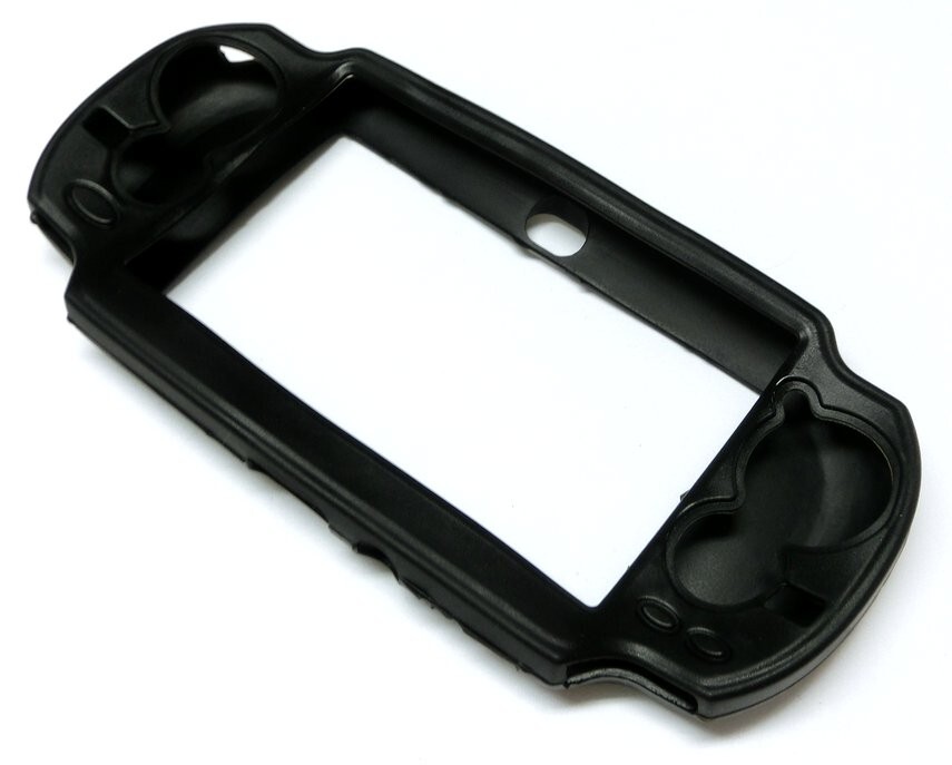 PS Vita1000(PCH-1000)専用シリコンケース(ブラック)拍卖