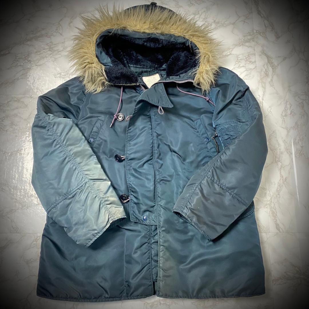 希少 アルファインダストリーズ N-3B ミリタリージャケット L ALPHA拍卖