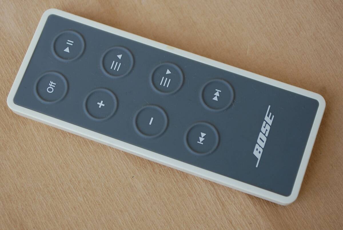 【即決】BOSE純正 SoundDock Series II Ⅲ digital music system用リモコン 裏面やや傷あり 動作確認済 送料180円~拍卖