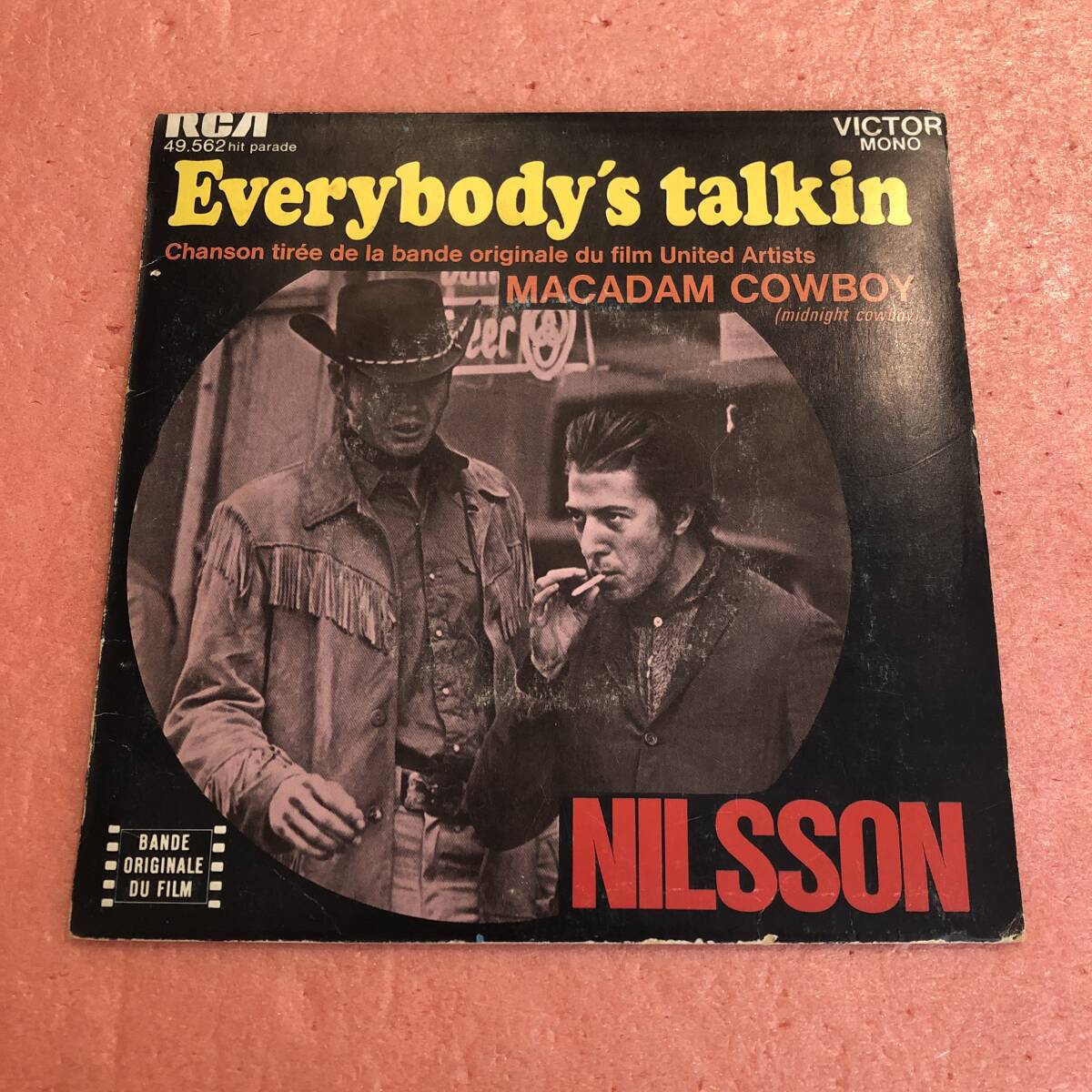 7” Nilsson Everybody's Talkin / Don't Leave Me ニルソン うわさの男 真夜中のカーボーイ拍卖