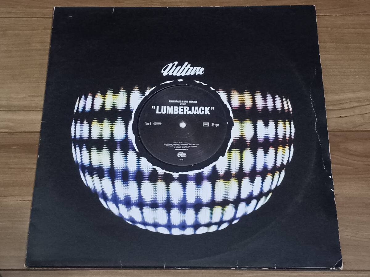 Alan Braxe & Kris Menace Lumberjack 12インチ レコード 2007年 中古 良品 片面プレス レア拍卖
