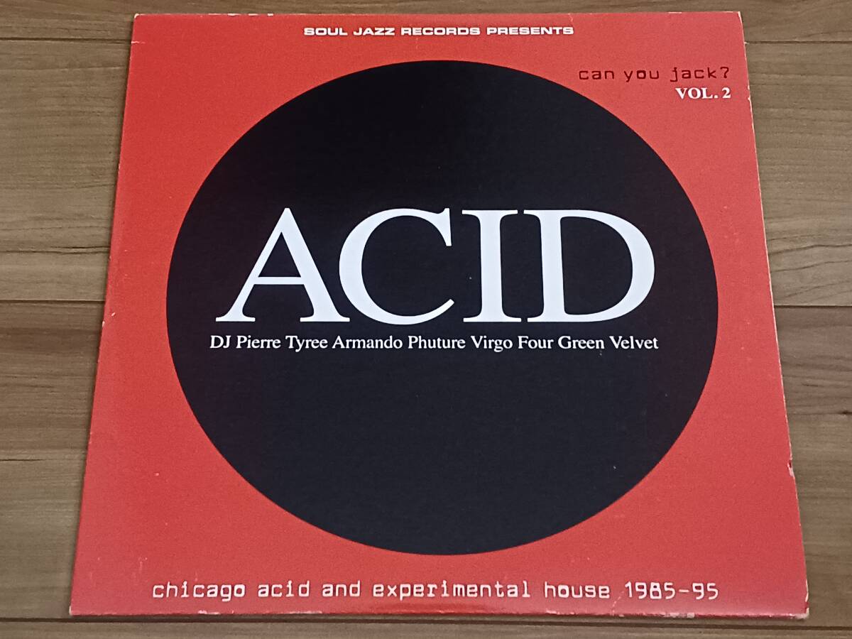 ACID Can You Jack ? Vol. 2 chicago acid and experimental house 1985-95 レコード 2枚組 コンピ 良品拍卖