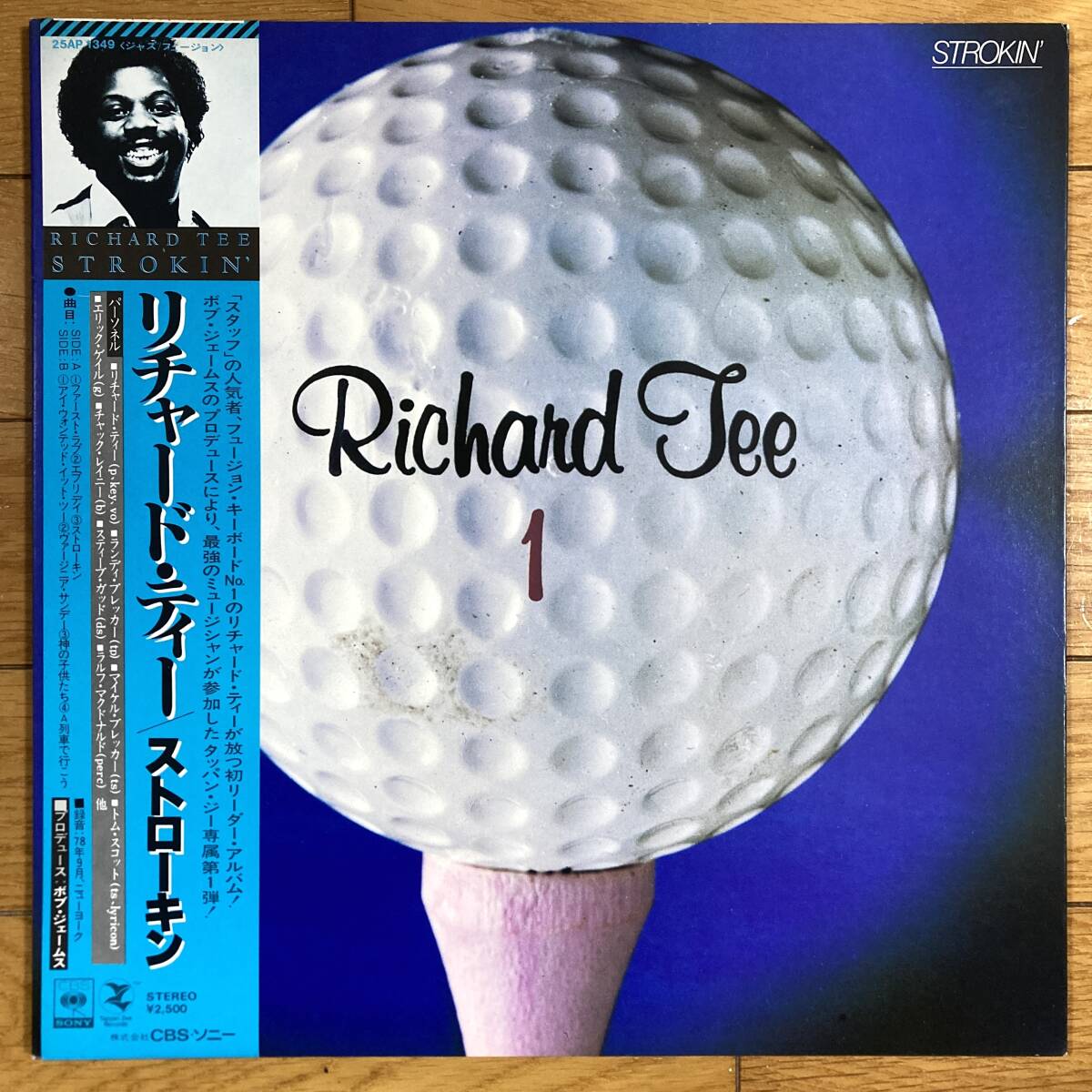 ■リチャード・ティー■ストローキン■Richard Tee■Strokin'■25AP 1349■Fusion■帯■4821拍卖
