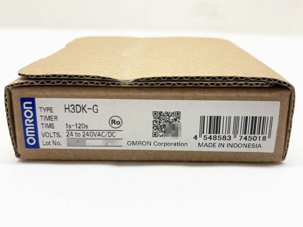 ★未使用品 オムロン H3DK-G スターデルタタイマ ソリッドステートタイマ アナログタイマ OMRON 9DK27E拍卖