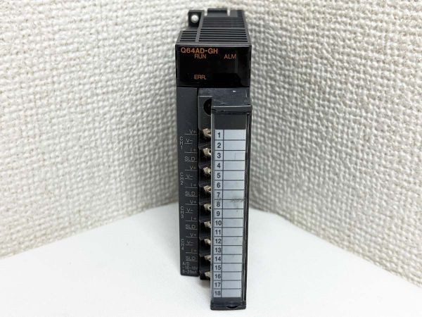 三菱電機 Q64AD-GH アナログデジタル変換ユニット シーケンサ MITSUBISHI 9PS29E拍卖