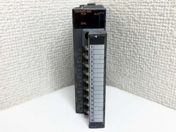 三菱電機 Q64AD-GH アナログデジタル変換ユニット シーケンサ MITSUBISHI 9GH29D拍卖