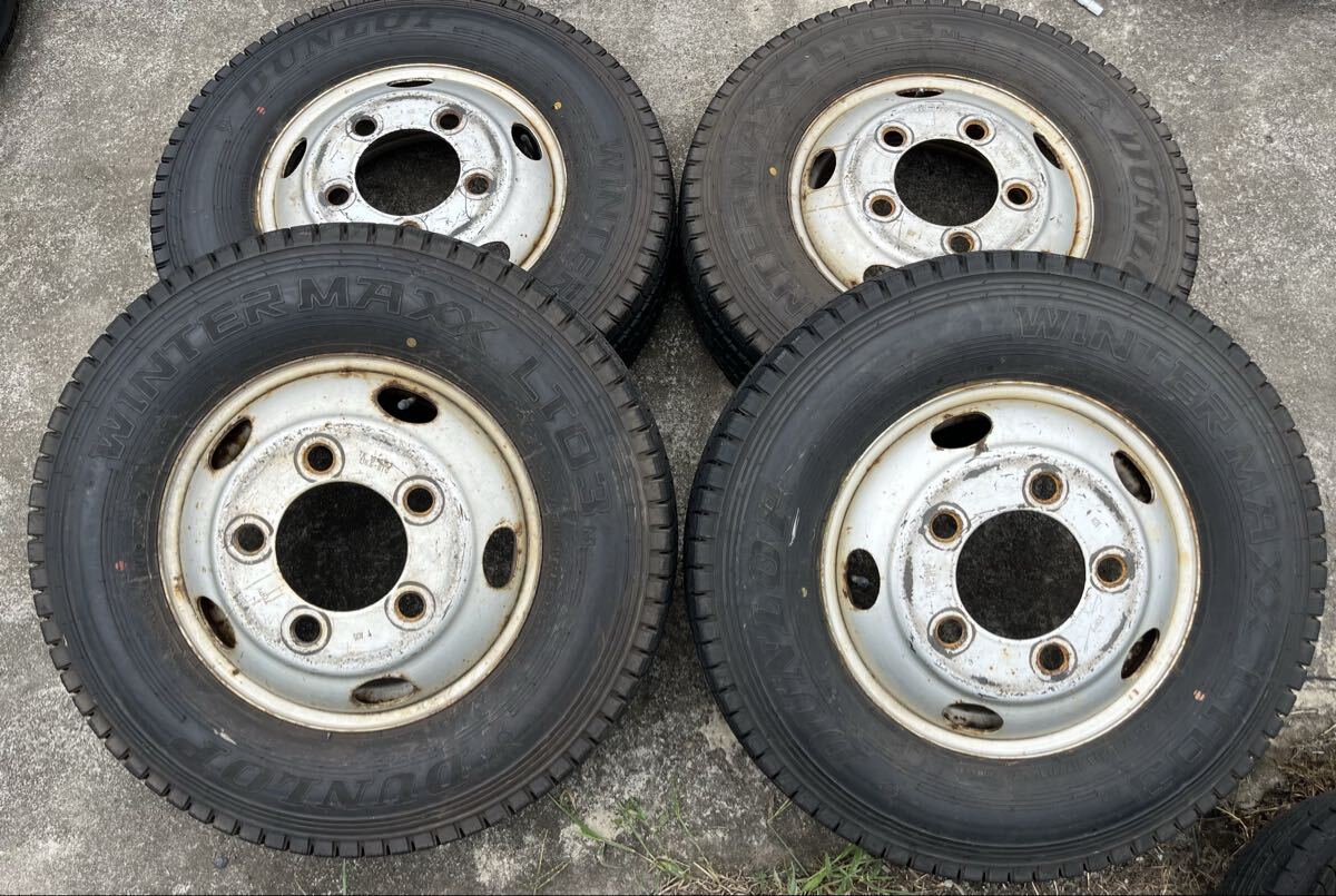 TT-2 TOPY 16×6.5 116.5-8TC 205/85R16 117/115L LT 21年製 9分山 4本セット拍卖