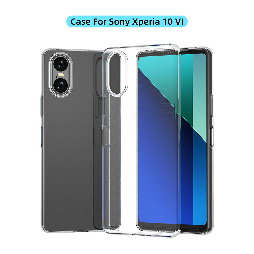 Sony Xperia 10 VI スマホケース TPU素材 クリアケース 内側マイクロドット加工 エクスペリア◎◎拍卖