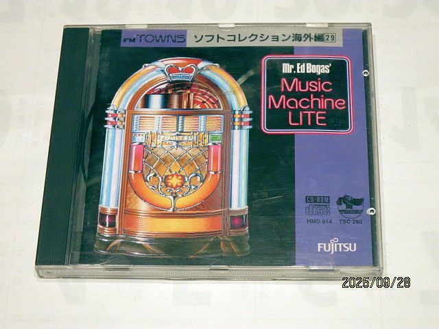 ★☆【7210】FM-TOWNS ソフトコレクション海外編29 ミュージックマシーンライト(富士通)☆★拍卖
