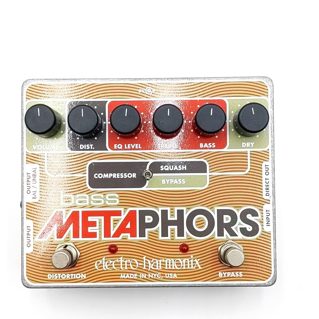 送料無料 エレクトロハーモニックス ELECTRO-HARMONIX Bass Metaphors ベース エフェクター拍卖