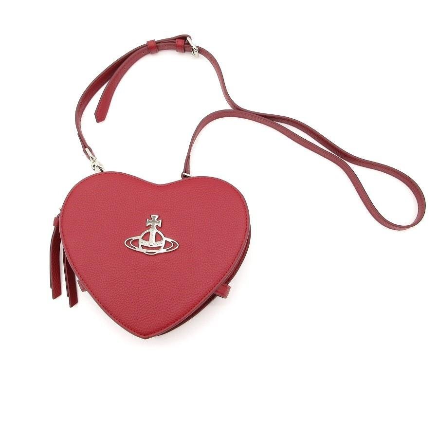 送料無料 超美品 ヴィヴィアンウエストウッド Vivienne Westwood ショルダーバッグ ハート オーブ レディース拍卖