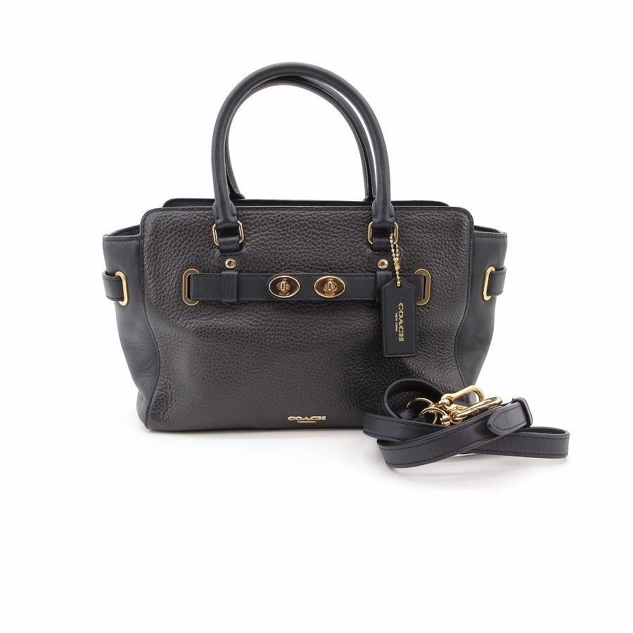 送料無料 美品 コーチ COACH ハンドバッグ ショルダーバッグ F55665 キャリオール 25 レザー レディース拍卖